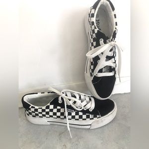 Mudd checkered sneakers. Size 8.5